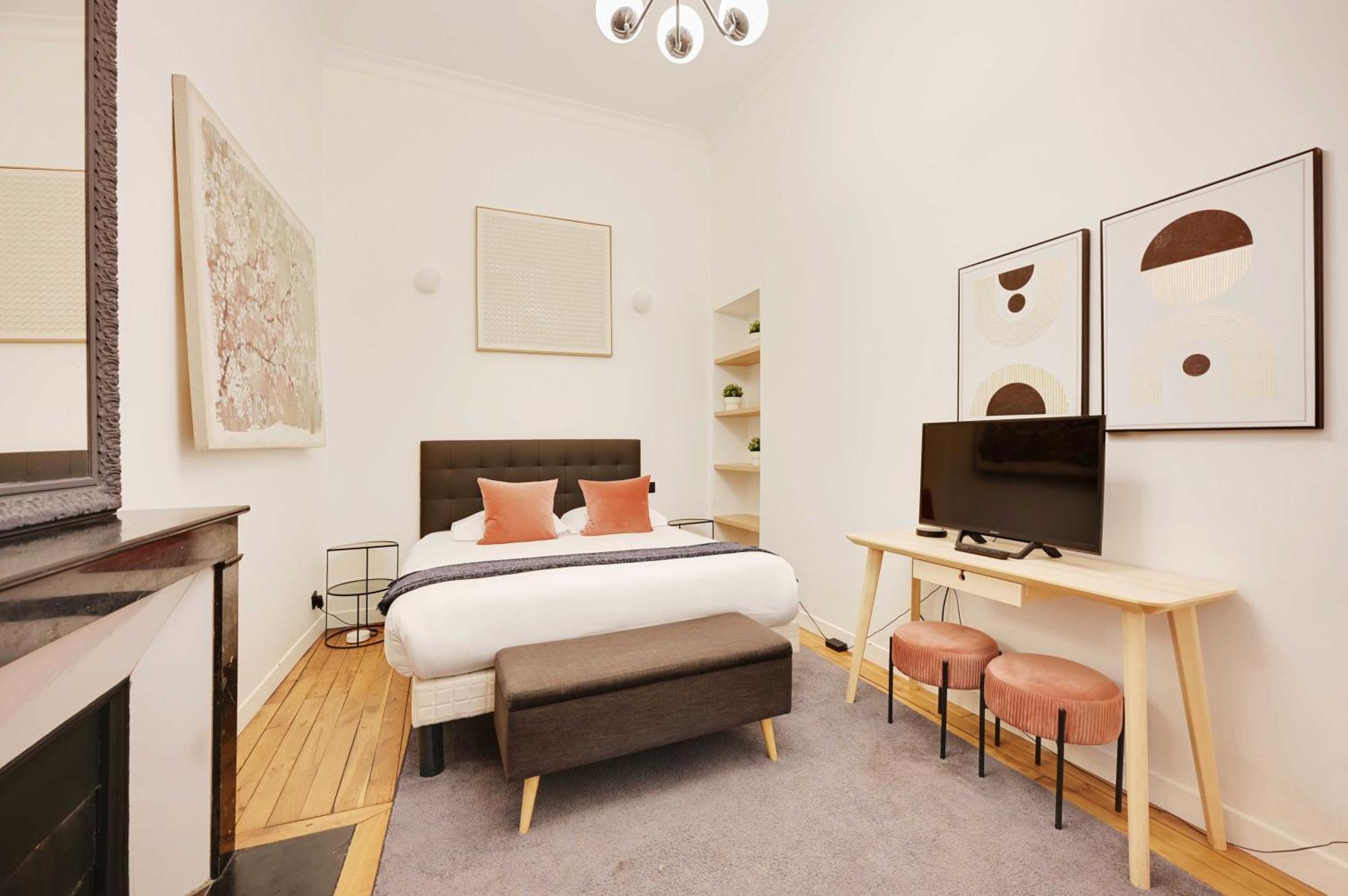 Beautiful Apt -1Br-4P- Tour Eiffel - Invalides Paris Exterior foto